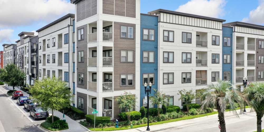 Exterior Building SoBA Apartments in Jacksonville, Florida