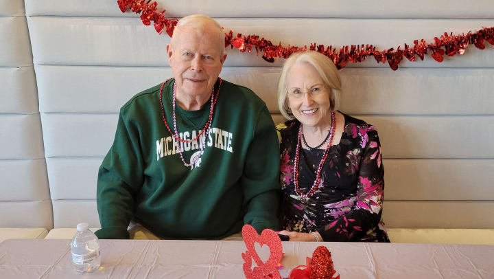 Turners Rock (MO) residents played their version of a newlyweds game!