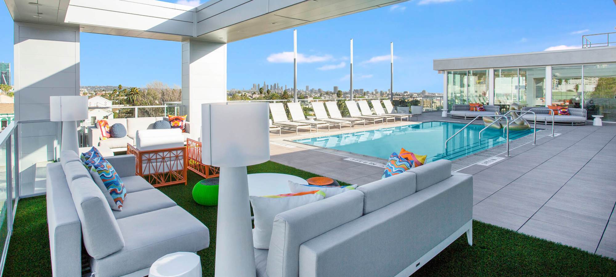 Apartments at The Highland in Hollywood, California