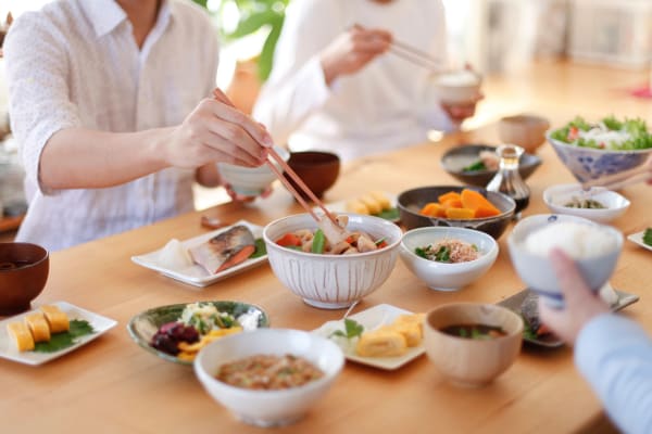 Preparing a meal at Parkview Towers in Burnaby, BC