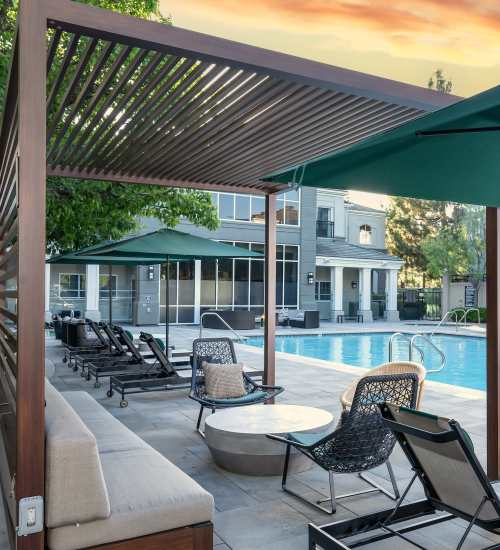 View Amenities at The Carlyle in Santa Clara, California 