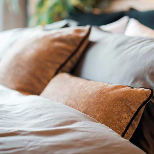 Bedroom in an apartment managed by Peters Residential in Culver City, California