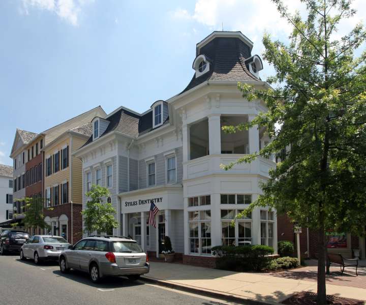 Office building near Beacon Place at Kentlands in Gaithersburg, Maryland