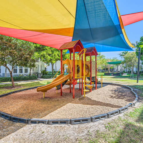 Playground at {location_name}} in Plantation, Florida