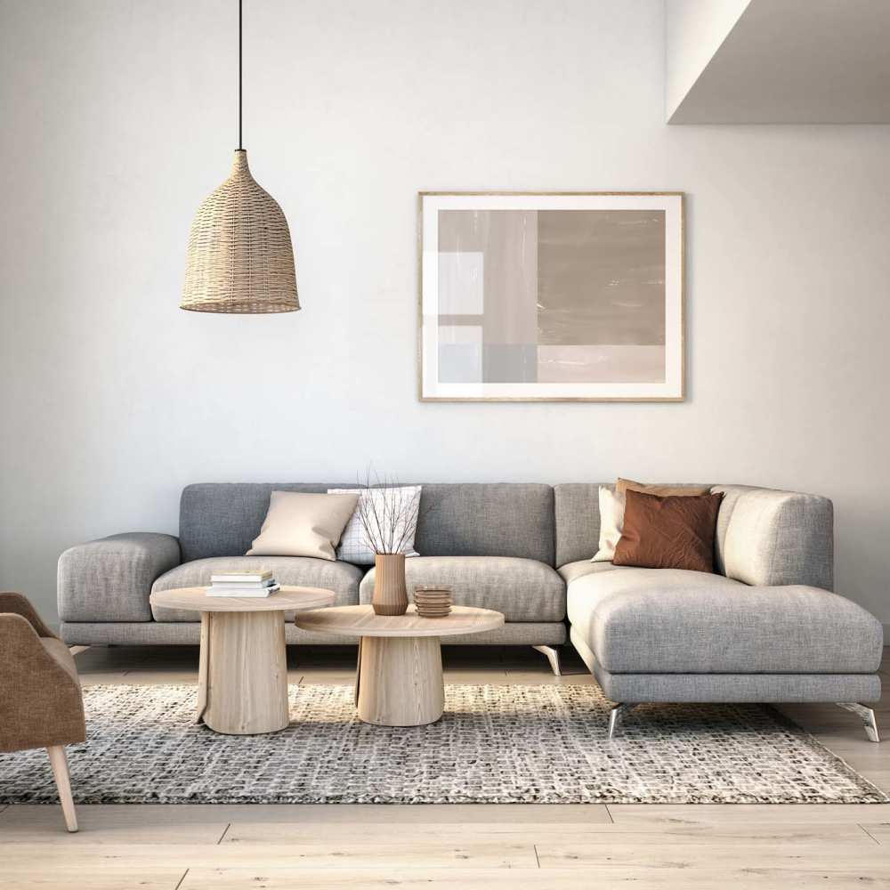Spacious living area of an apartment home at Lofts At Glenhaven in Winston Salem, North Carolina