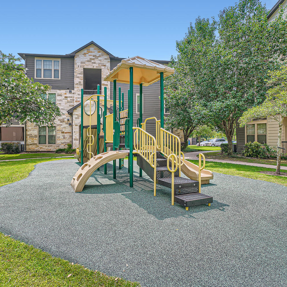 Kid's playground at Discovery at Kingwood in Kingwood, Texas