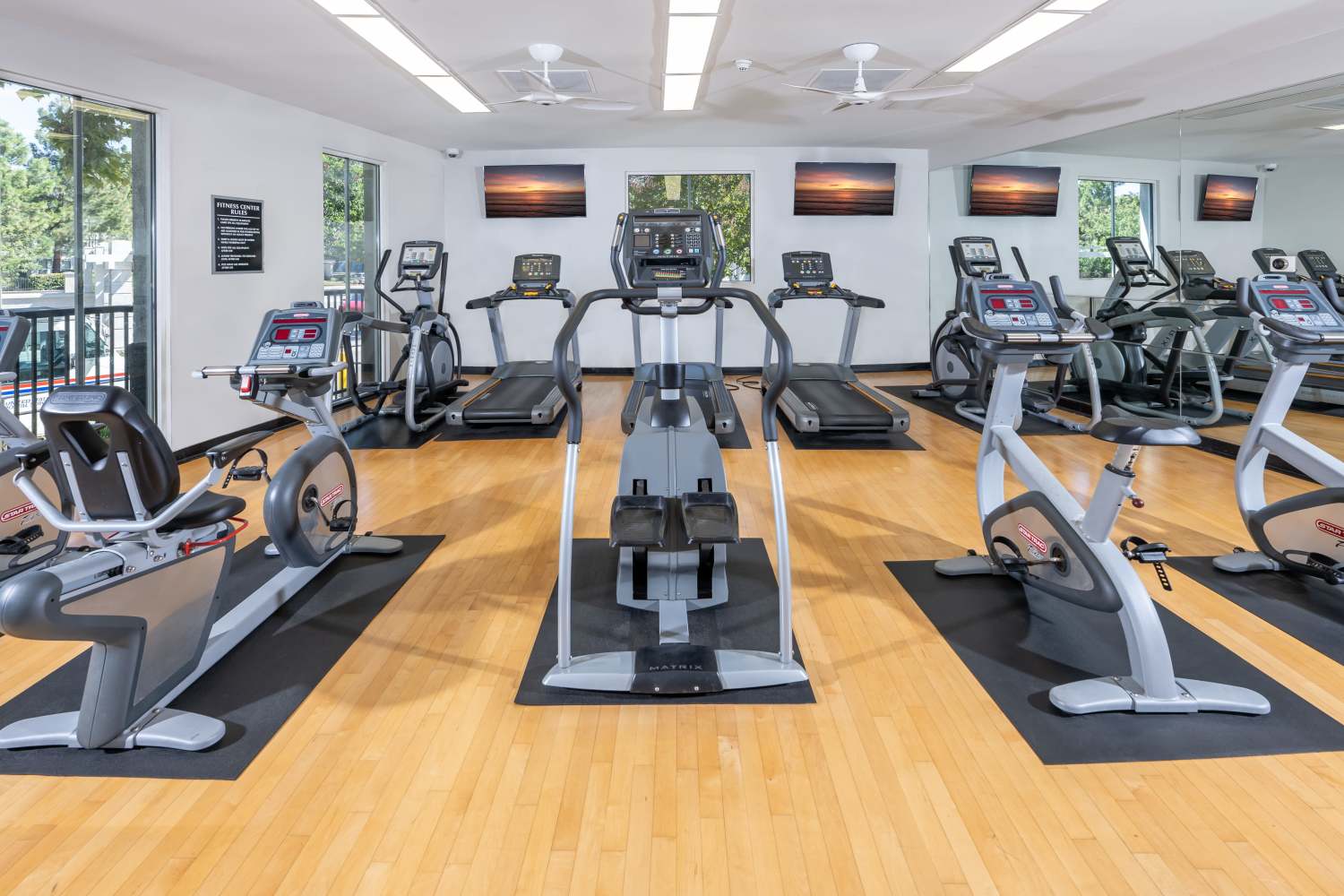 Fitness at Bella Vista Apartments in Santa Clara, California