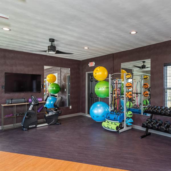 Fitness center at Magnolia Run, Virginia Beach, Virginia