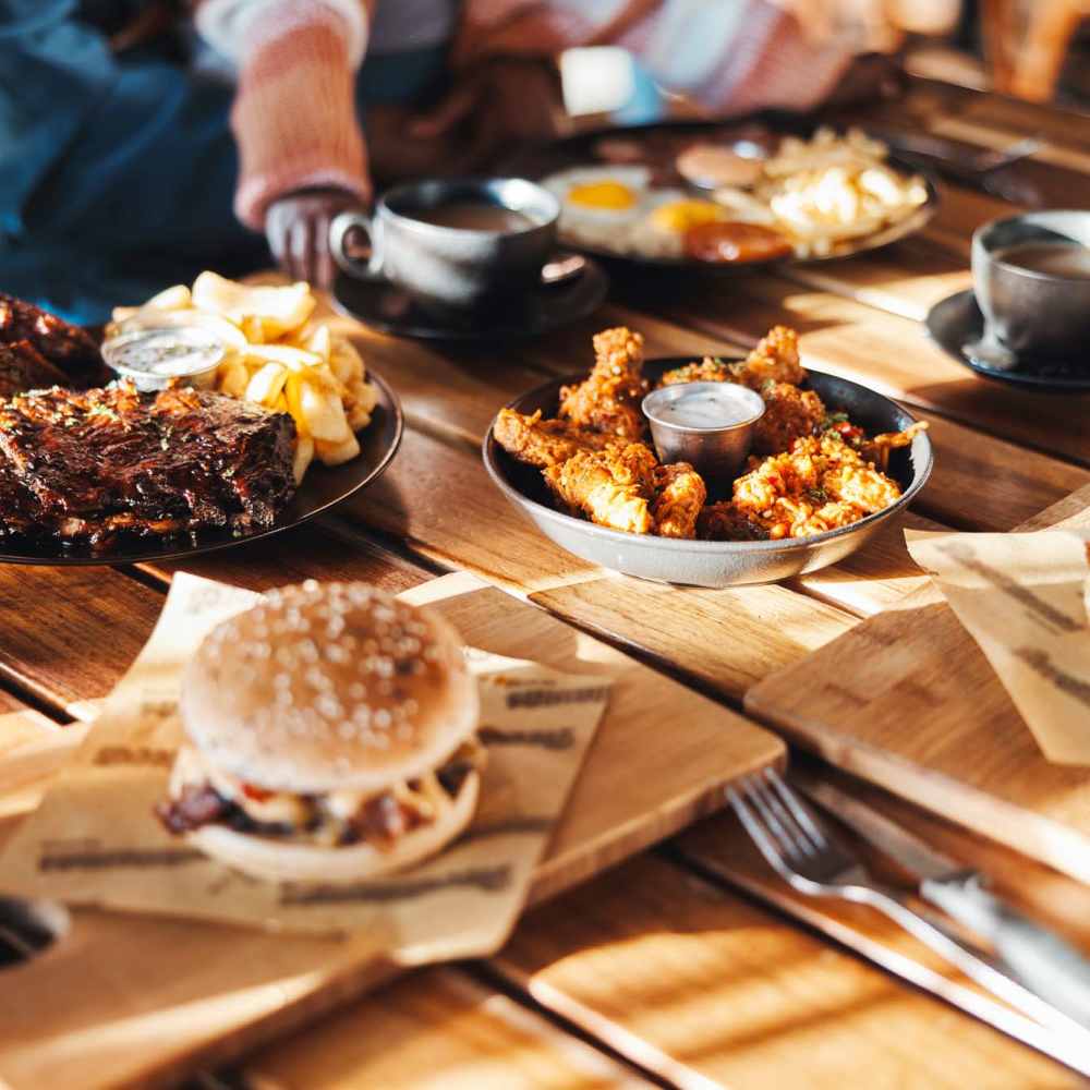Food cart near The Trail Lakes in Fort Worth, Texas