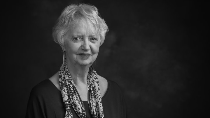 Portrait of Jeannie Alton, resident of Touchmark at Wedgewood