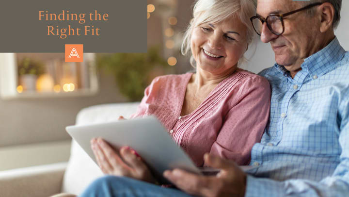 Finding the Right Fit in Senior Housing graphic