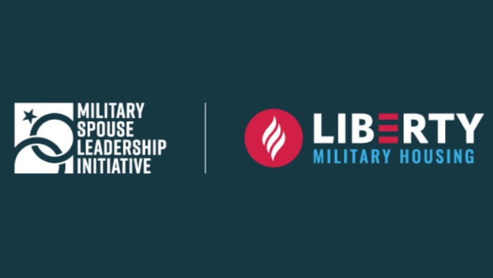 Military Spouse Leadership Initiative and Liberty Military Housing Combined logo
