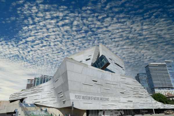 Museum near Perry Row in Dallas, Texas