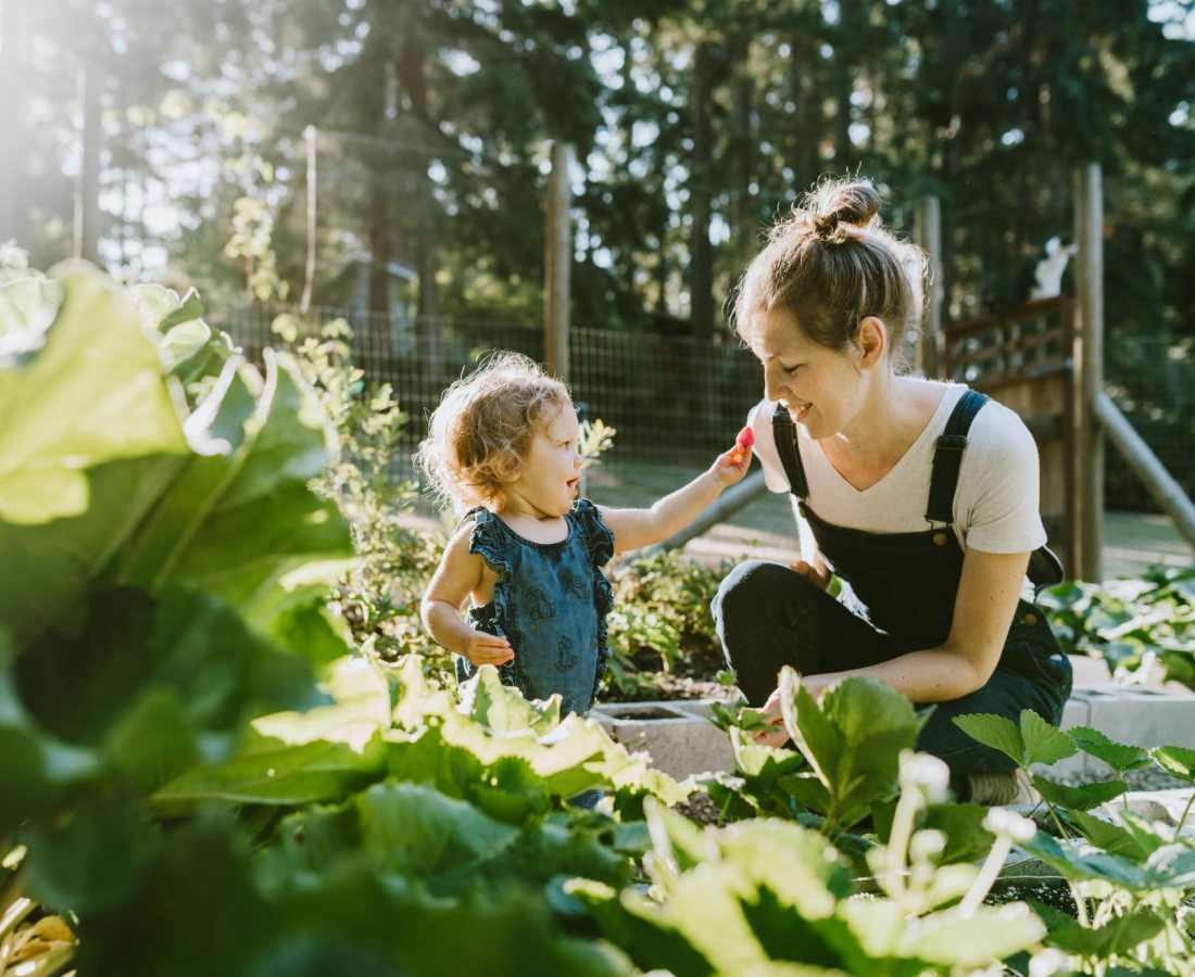 Gardening at Casa Aliento in Oxnard, California