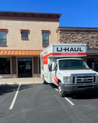 moving truck at Northern Nevada Storage in Dayton, Nevada