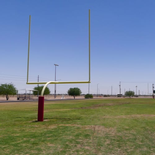 football field at On Base Housing in Yuma, Arizona