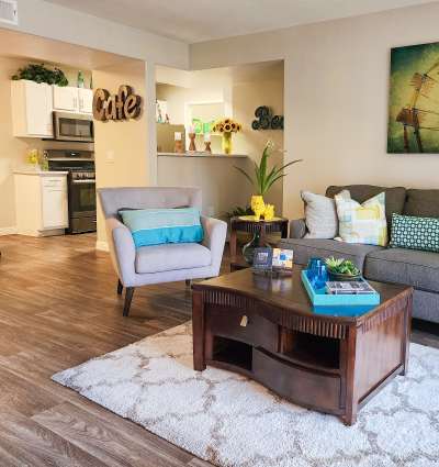 model at Alterra Apartments in Las Vegas, Nevada