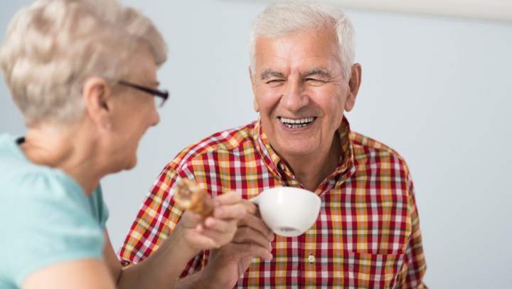 seniors smiling