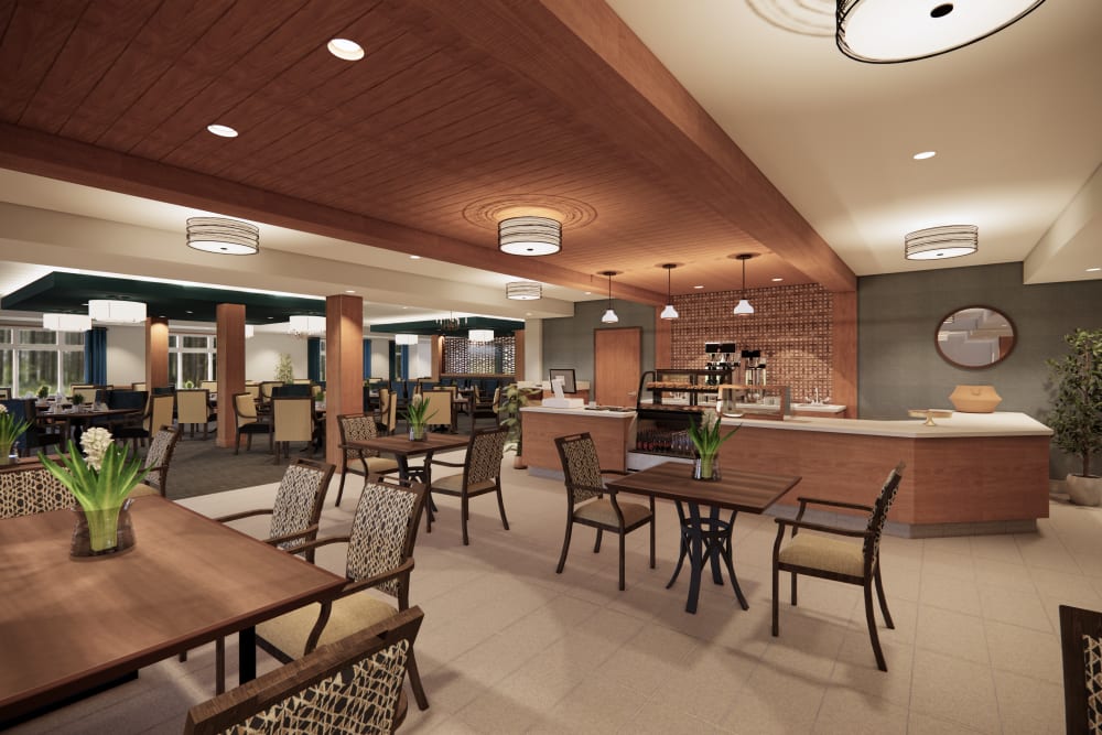 Bistro at Broadwell Senior Living in Plymouth, Minnesota