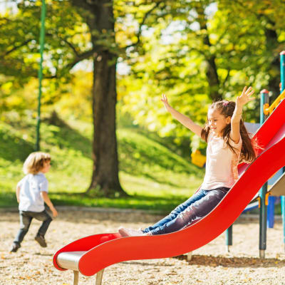 A playground for children at Sampson Road in Dahlgren, Virginia