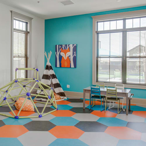 Indoor child play center at Desert Winds in Fallon, Nevada