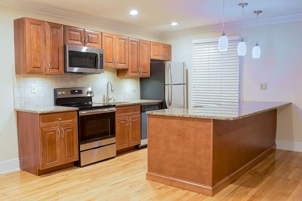 Kitchen model at Westfield Hamilton House