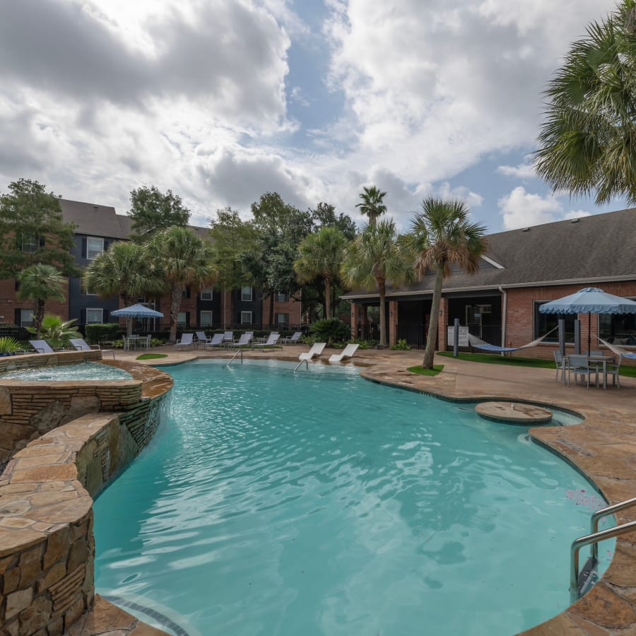 Pool at Compass at Windmill Lakes in Houston, Texas