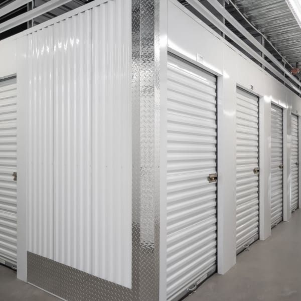 Indoor storage units at StorQuest Self Storage in Englewood, Colorado