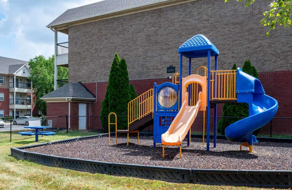 Playground at Blankenbaker Crossings in Louisville, Kentucky