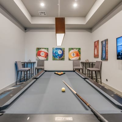 Amazing pool table at Bellrock Upper North in Haltom City, Texas
