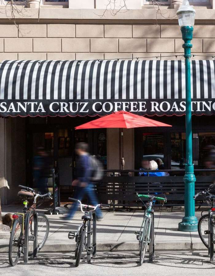 Coffee shops nearby Nanda on Pacific in Santa Cruz, California