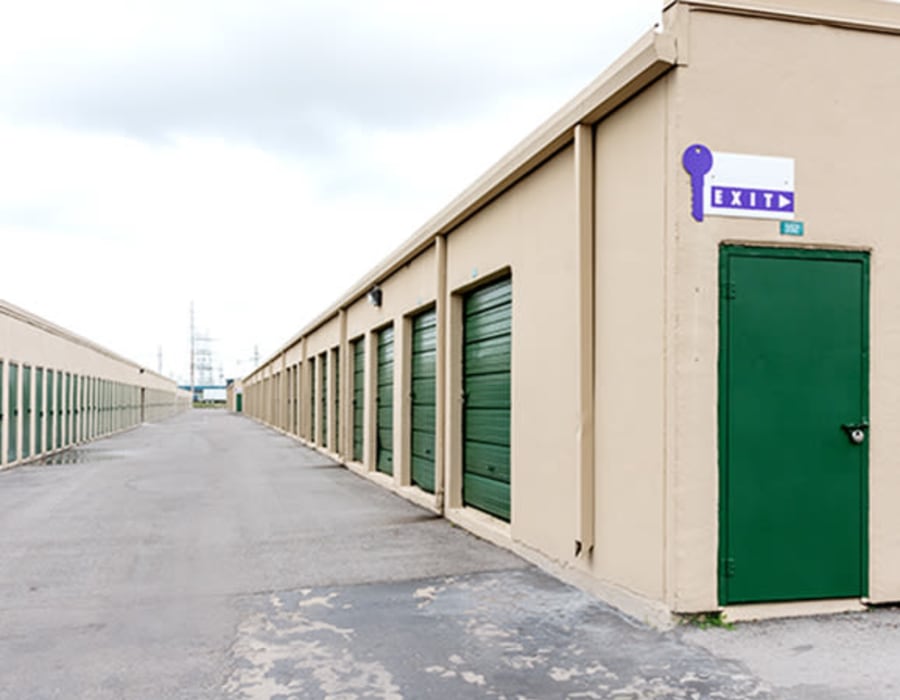 Outdoor units at Key Storage - Hickory in Metairie, Louisiana
