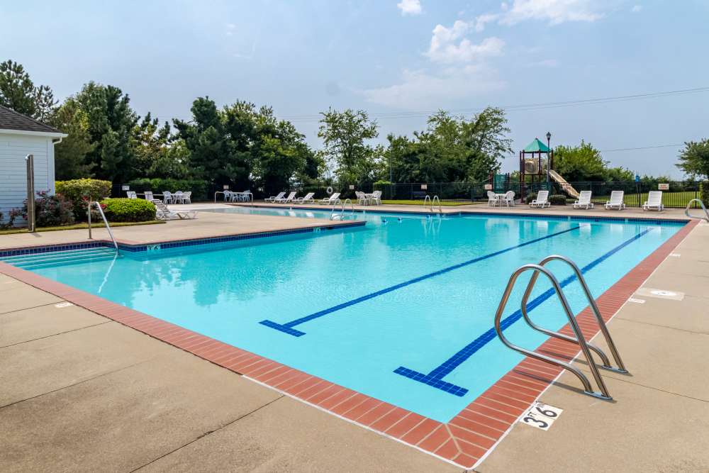 Swimming pool at Willoughby Bay in Norfolk, Virginia