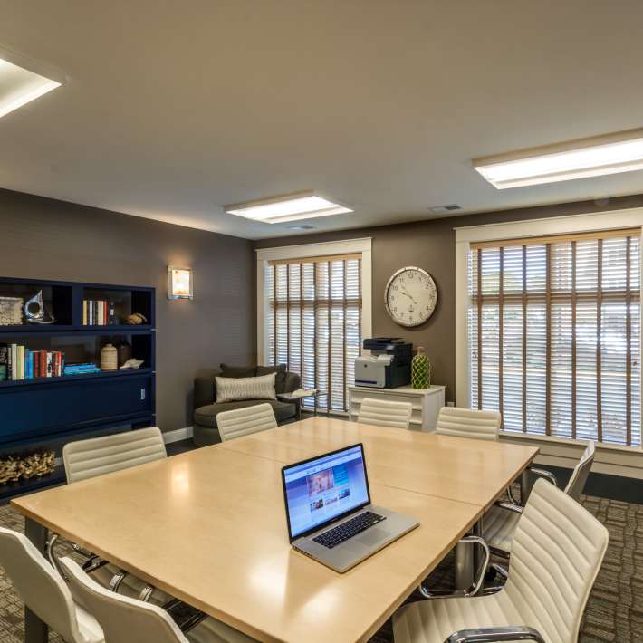 Business center at Promenade Pointe, Norfolk, Virginia