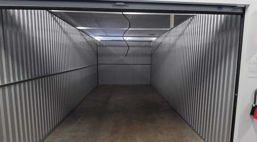 Climate controlled storage units at KO Storage in Twentynine Palms, California