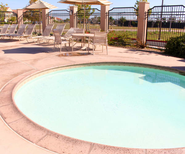 Resident swimming pool at Miramar PQ in San Diego, California