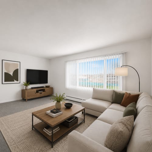 View amenities at Elm Village in Urbandale, Iowa