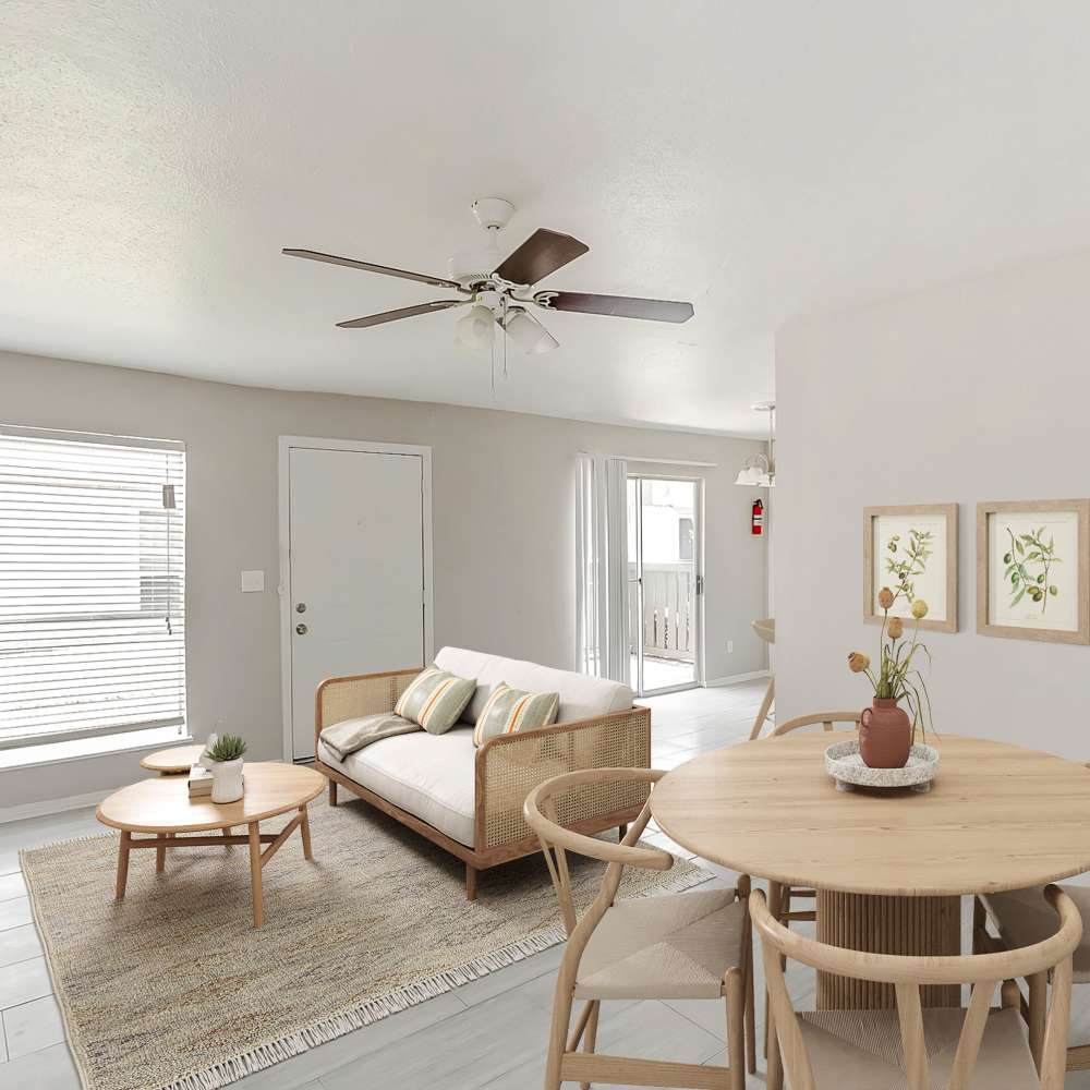 Modern kitchen at Huntington Village And Cambridge Crossing in Houston, Texas