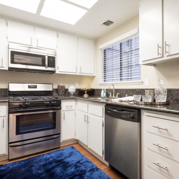 Kitchen at Woodstream Townhomes in Rocklin, California