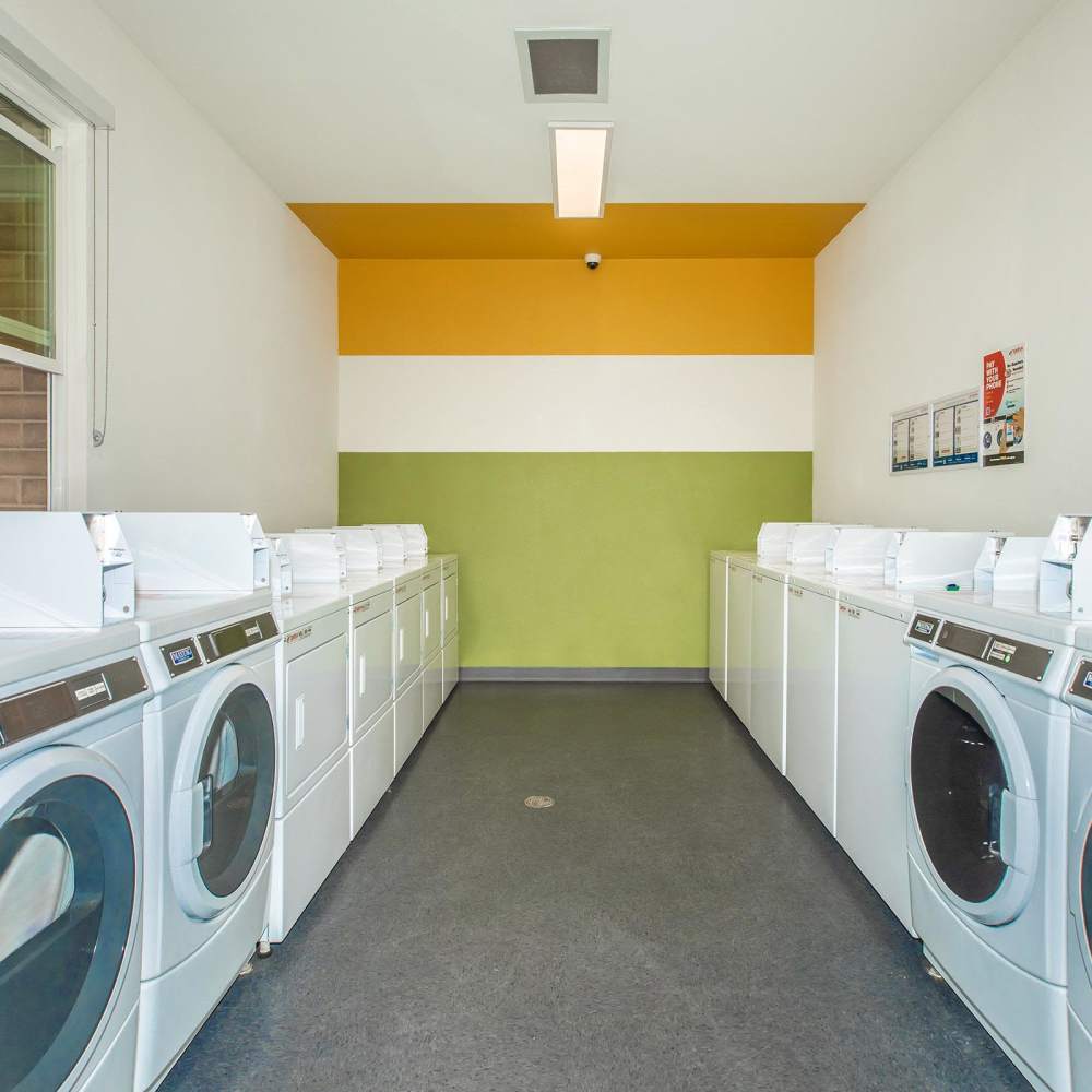 Laundry Facilities at First Street in Santa Ana, California
