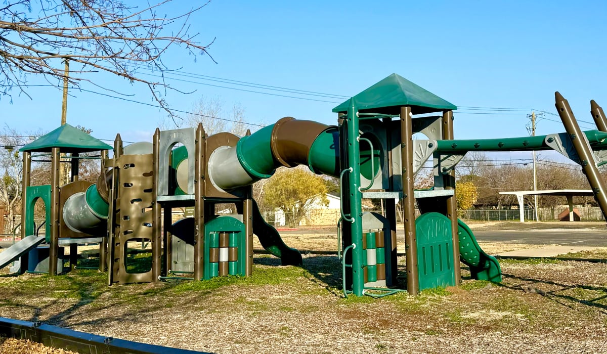 The on-site playground at Fountaingate in Wichita Falls, Texas