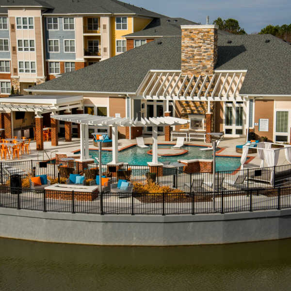 Refreshing resort-style pool at Infinity at Centerville Crossing, Virginia Beach, Virginia