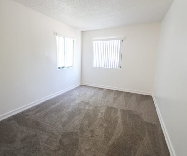 Bedroom interior at Hilleary Park in San Diego, California