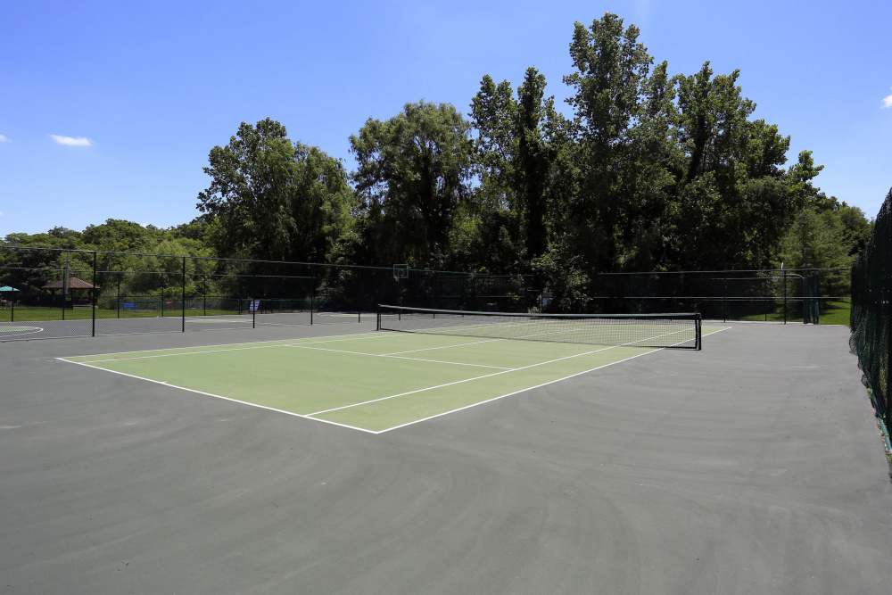 Outdoor tennis Court at Eagle Rock Apartments at Mohegan Lake in Mohegan Lake, New York