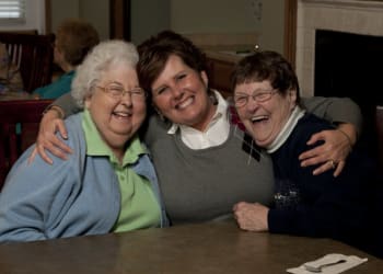 Residents enjoying time together at The Pointe at Summit Hills in Bakersfield, California