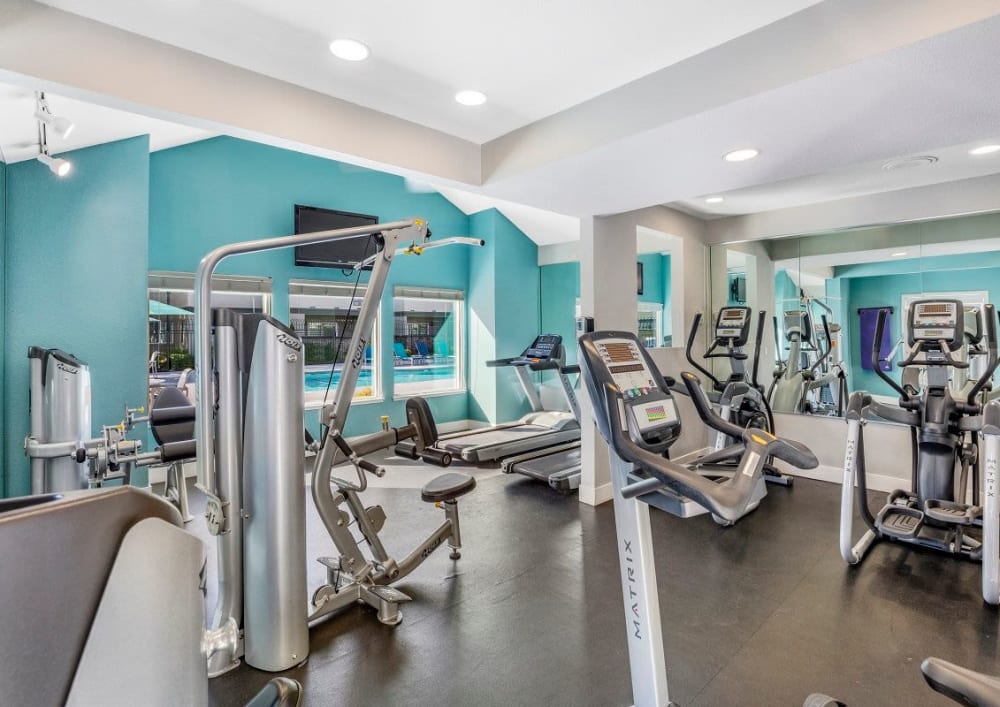 Gym at Allegria at Roseville in Roseville, California