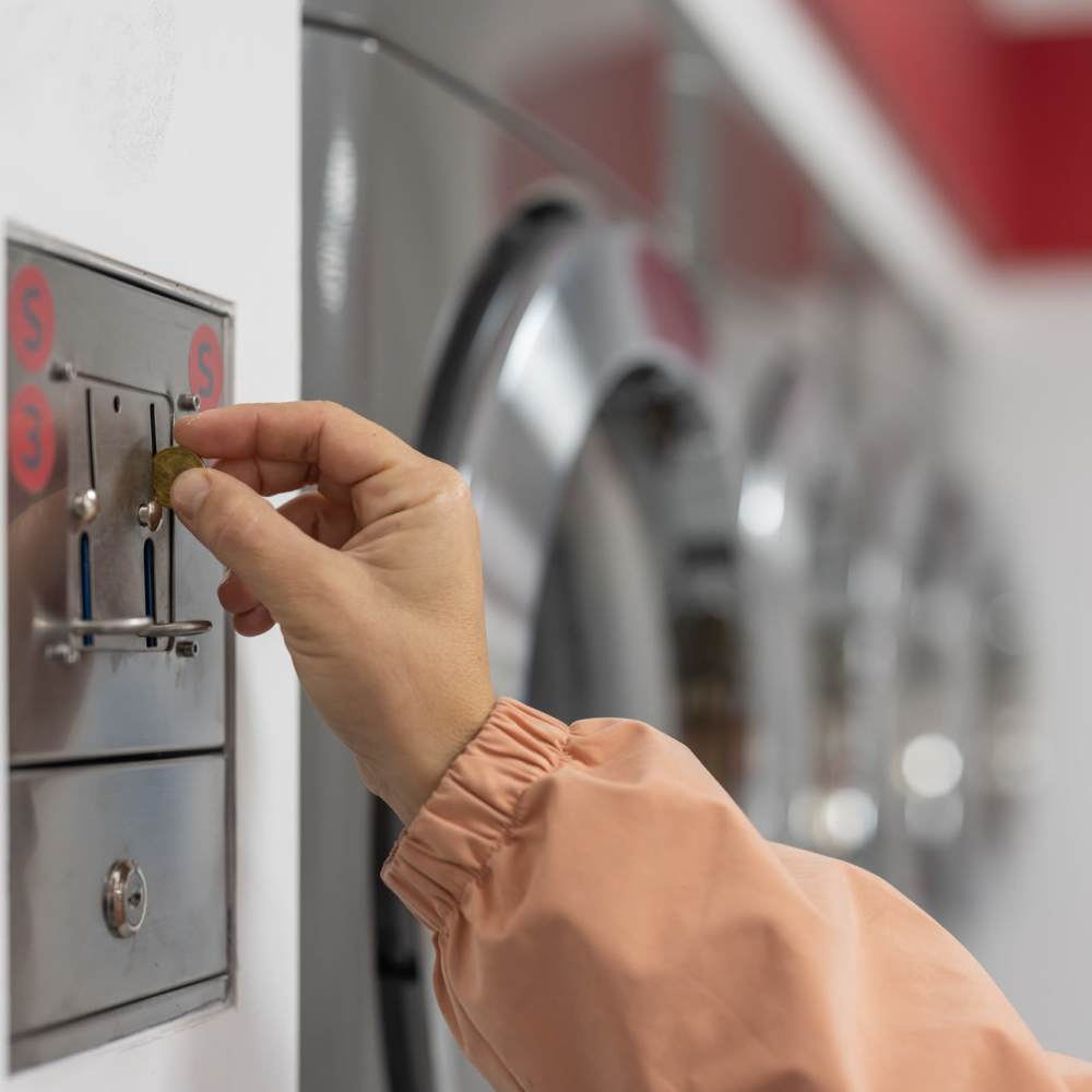 Laundry center at Dundalk Village in Dundalk, Maryland