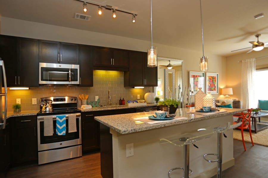 Kitchen at Dwell at Legacy
