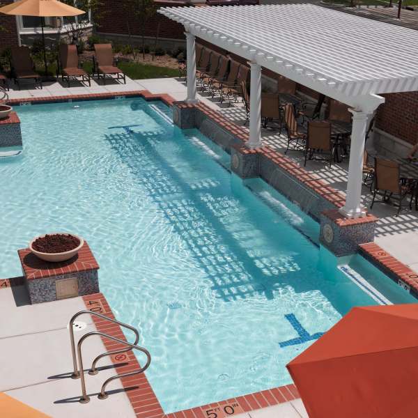 Beautiful pool at Attain at Towne Place, Chesapeake, Virginia