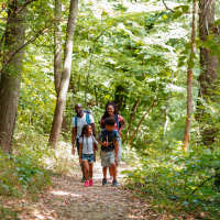 Residents trekking near InterUrban Apartments in Billings, Montana